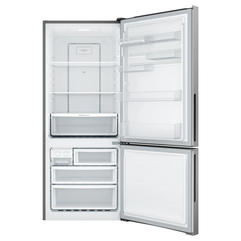 Westinghouse WBE4302SE-X 425L Bottom Mount Fridge (Silver)
