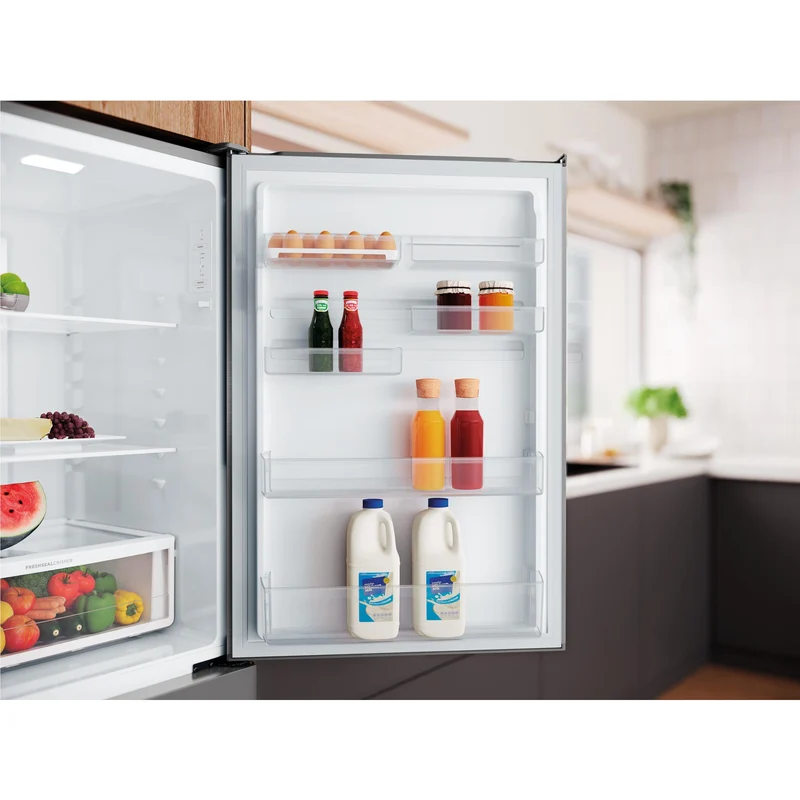 Westinghouse WBE4302SE-X 425L Bottom Mount Fridge (Silver)