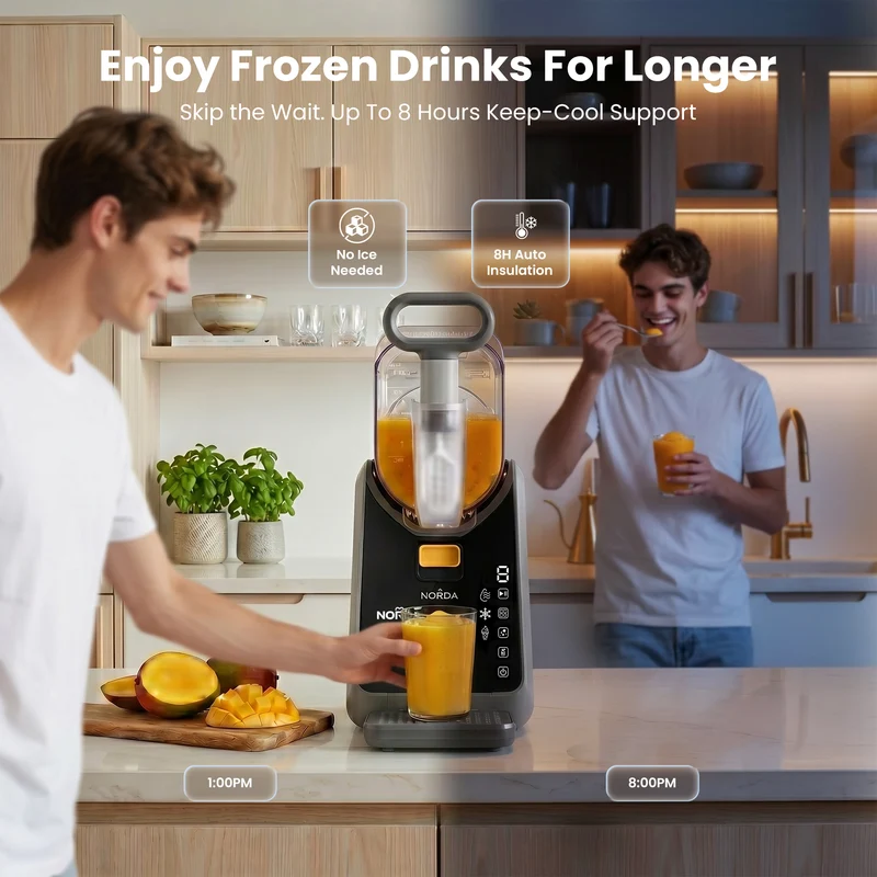 NORDA 2L Slushie Machine Frozen Drink Maker