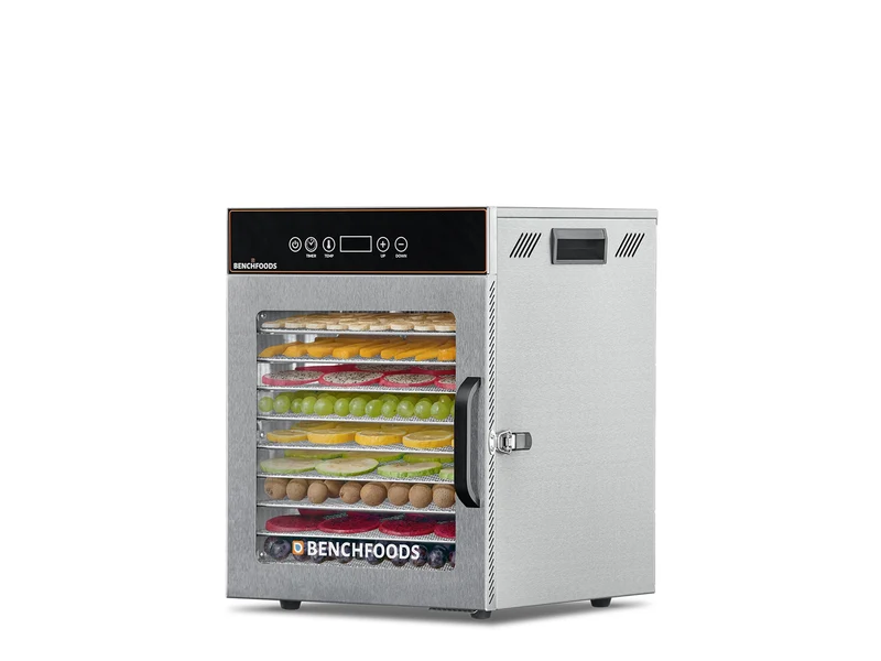 Benchfoods Food-Grade Stainless Steel Dehydrator 10 Tray Biltong Bundle (0-199 hrs)