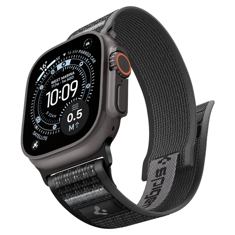 Spigen Apple Watch 49mm 46mm 45mm 44mm 42mm Athlex Air 2 Band (Active Black Grey)