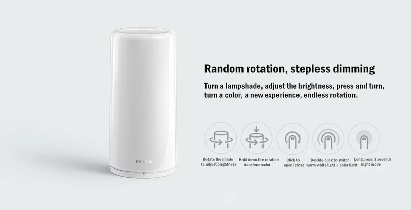 Xiaomi Philips Zhirui Smart Bedside Lamp