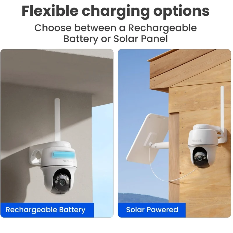 Reolink Go 2K Pan & Tilt Solar 4G Wireless Security Camera
