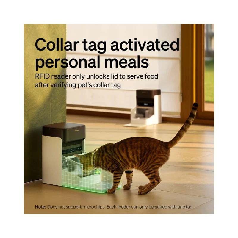 Petlibro One RFID Smart Feeder 3L WiFi Automatic Cat Feeder Coffee