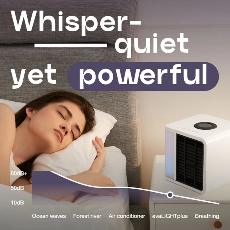 Evapolar evaLIGHT plus Personal Air Cooler and Humidifier (White)