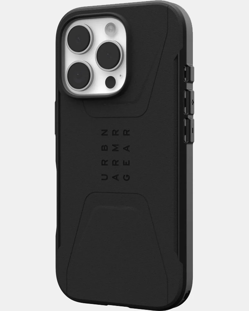 UAG Civilian Magsafe Compatible Phone Case for iPhone 16 Pro (Black)