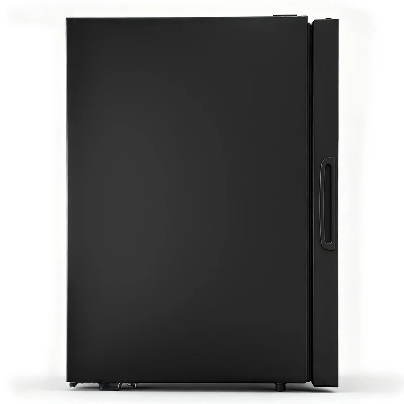 Devanti 56L Bar Fridge Glass Door Mini Fridge Countertop Cooler Black