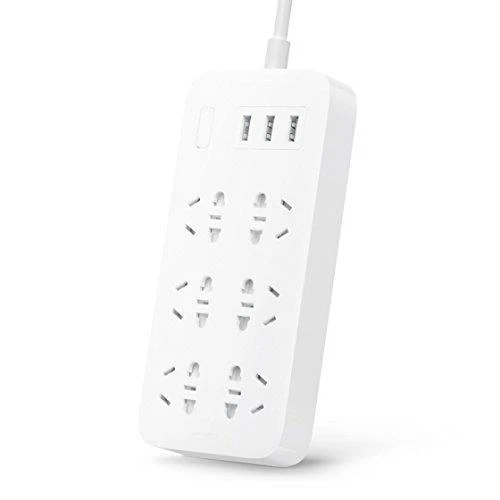 Xiaomi Power Strip 2.1A Fast Charging 3 USB Extension 6 Standard Sockets