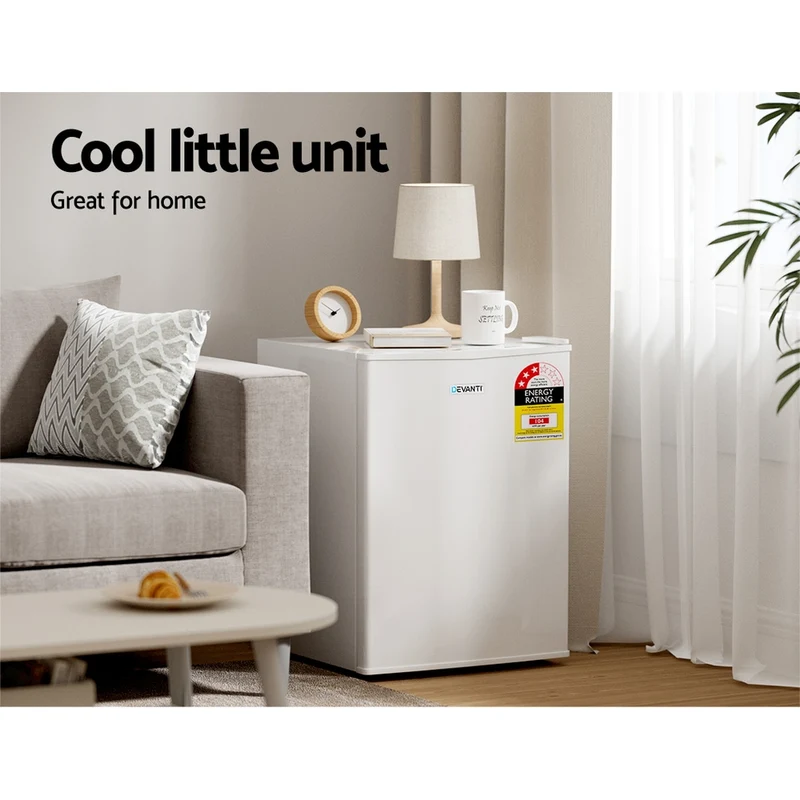 Devanti 70L Bar Fridge White