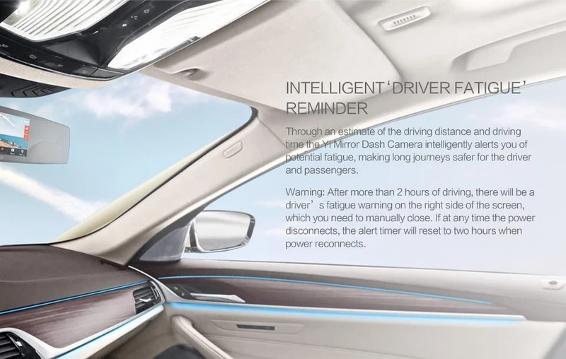 Xiaomi YI Mirror Dash Camera