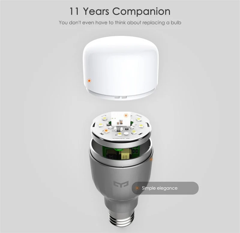 Xiaomi Yeelight Smart LED Bulb - RGB
