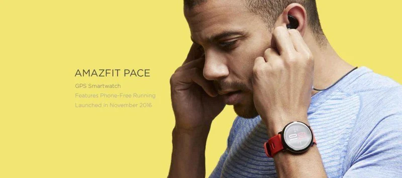Xiaomi Amazfit Pace Smartwatch - Red (English Version)