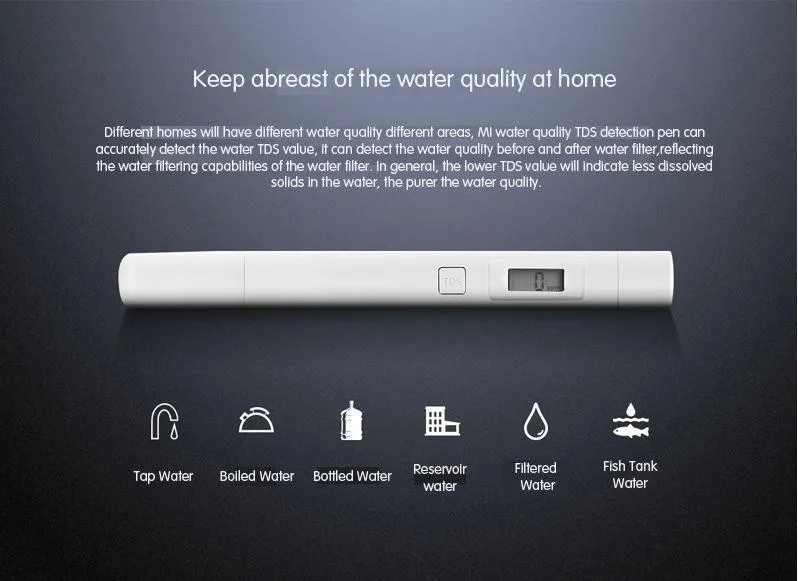Xiaomi Water Tester TDS Portable Detection