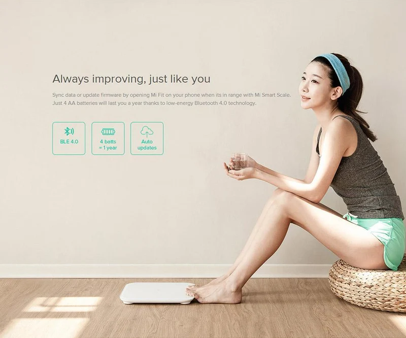 Xiaomi Mi Smart Weight Scale Bluetooth 4.0