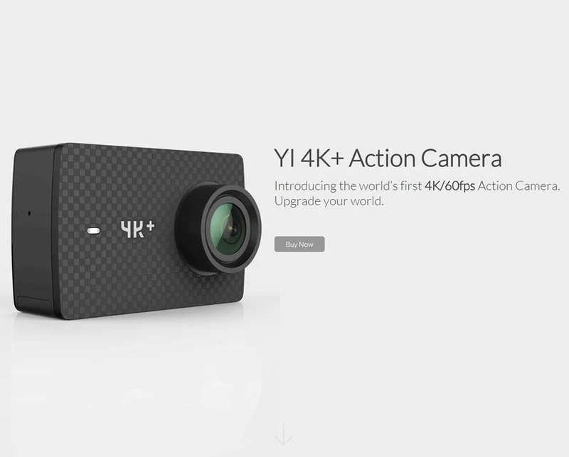 YI 4K+ Action Camera with Waterproof Case Kit