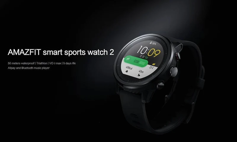 Amazfit 2 Stratos GPS Running Smartwatch (English Version)