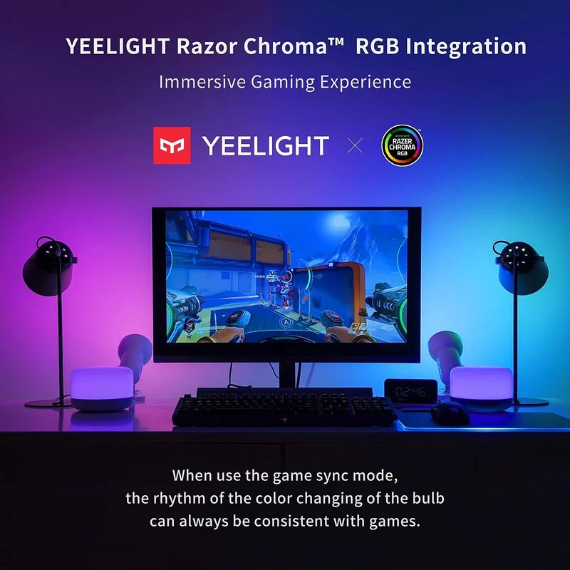 Yeelight Smart Light RGB Bulb 800 lumens (Update Version)