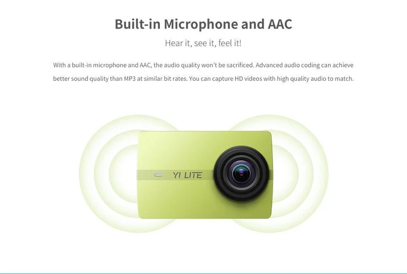 YI Lite Action Camera