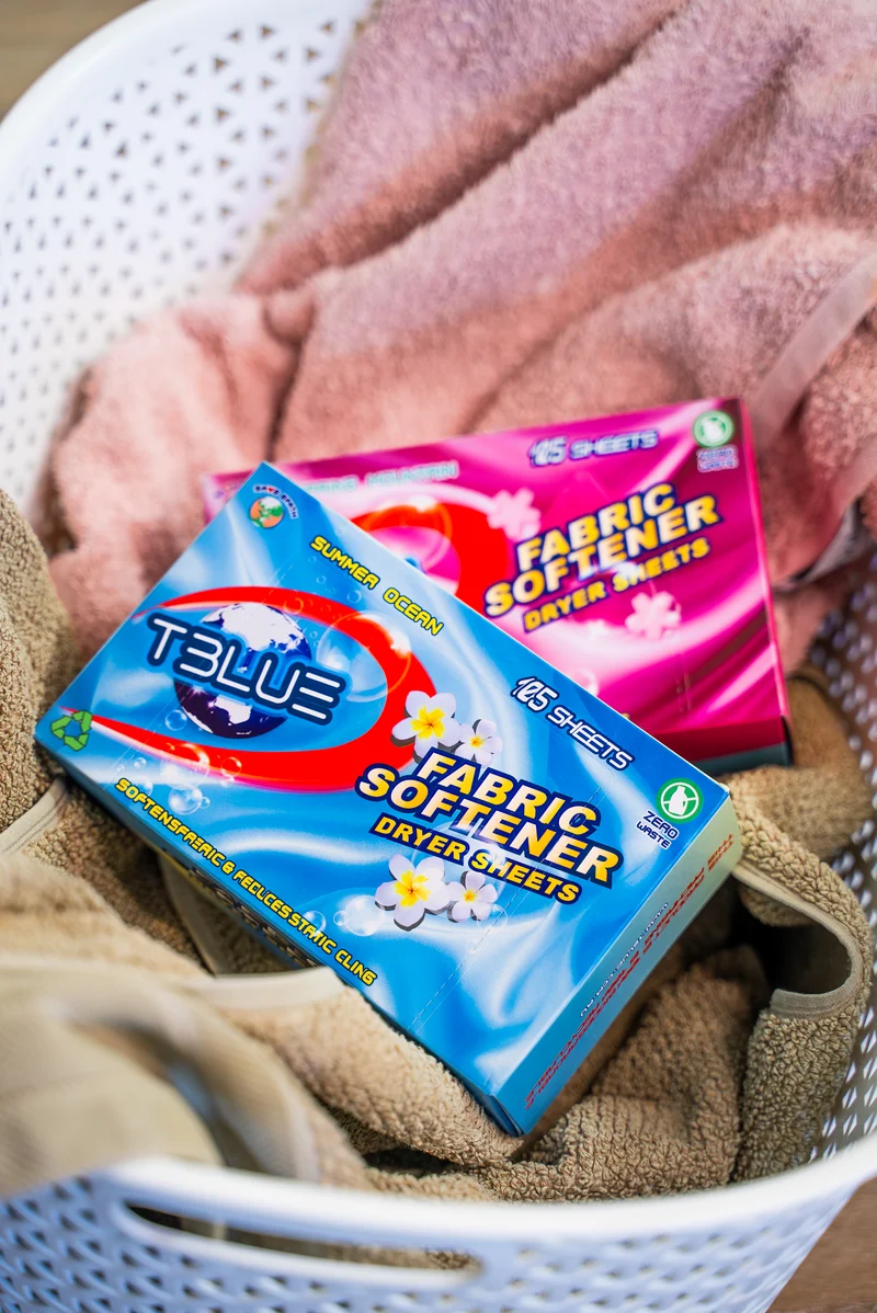 TBLUE Fabric Softener Dryer Sheet Spring Mountain (105 Sheets)