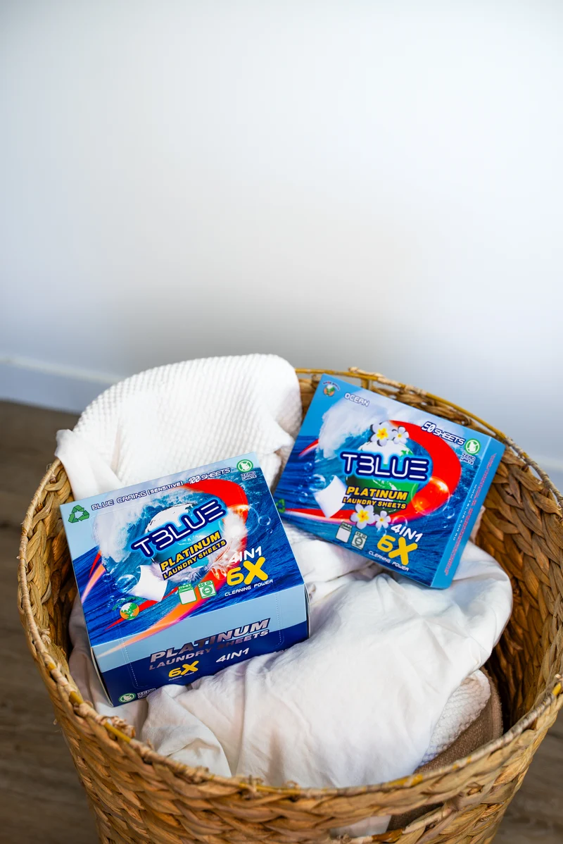TBLUE Laundry detergent Sheet Chanel (100 Loads)
