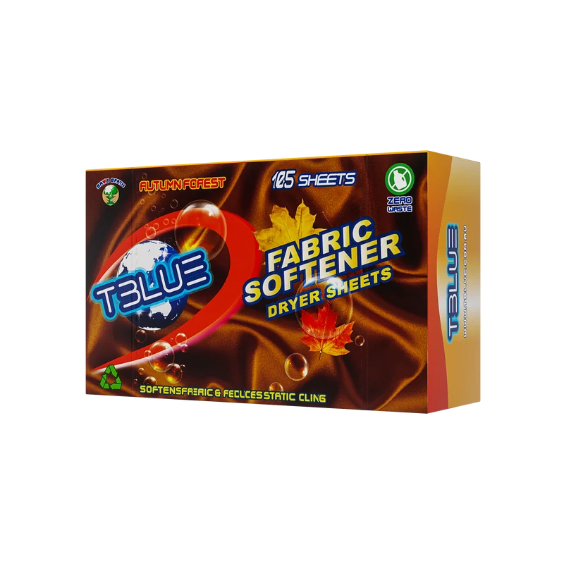 TBLUE Fabric Softener Dryer Sheet Autumn Forest (105 Sheets)
