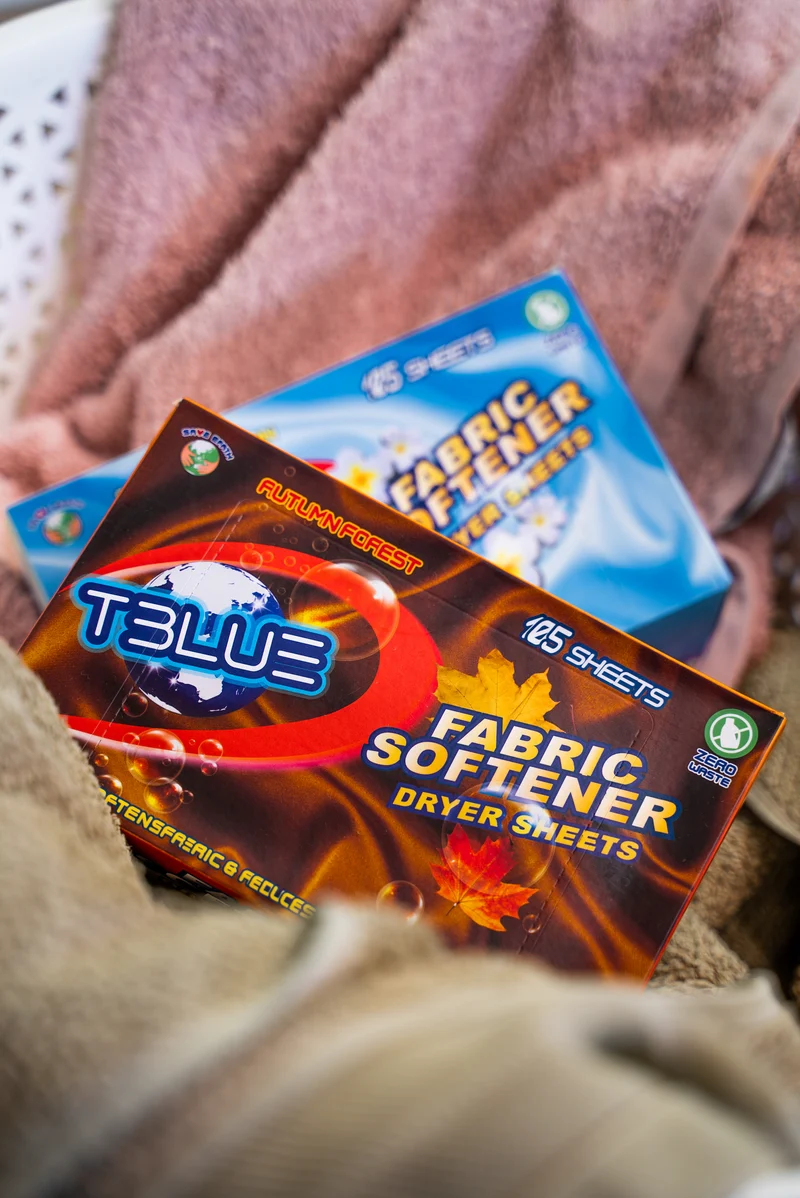 TBLUE Fabric Softener Dryer Sheet Autumn Forest (105 Sheets)