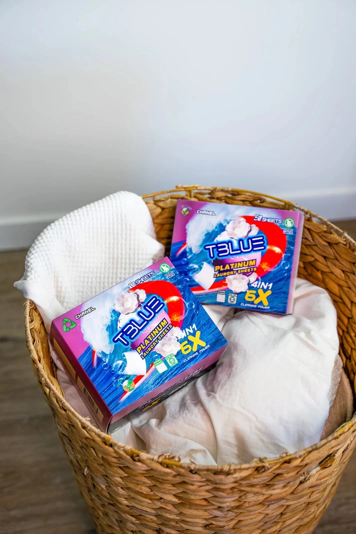 TBLUE Laundry detergent Sheet Blue Caring (50 Loads)