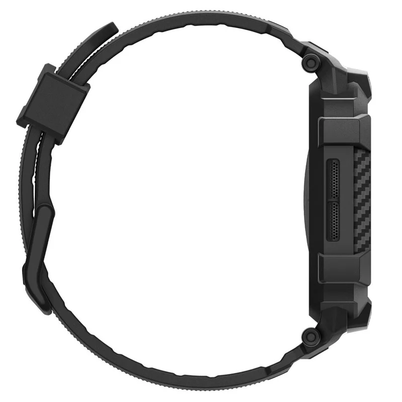 Spigen Apple Watch 10/11 46mm Rugged Armor Pro 2 Band Case (Black)