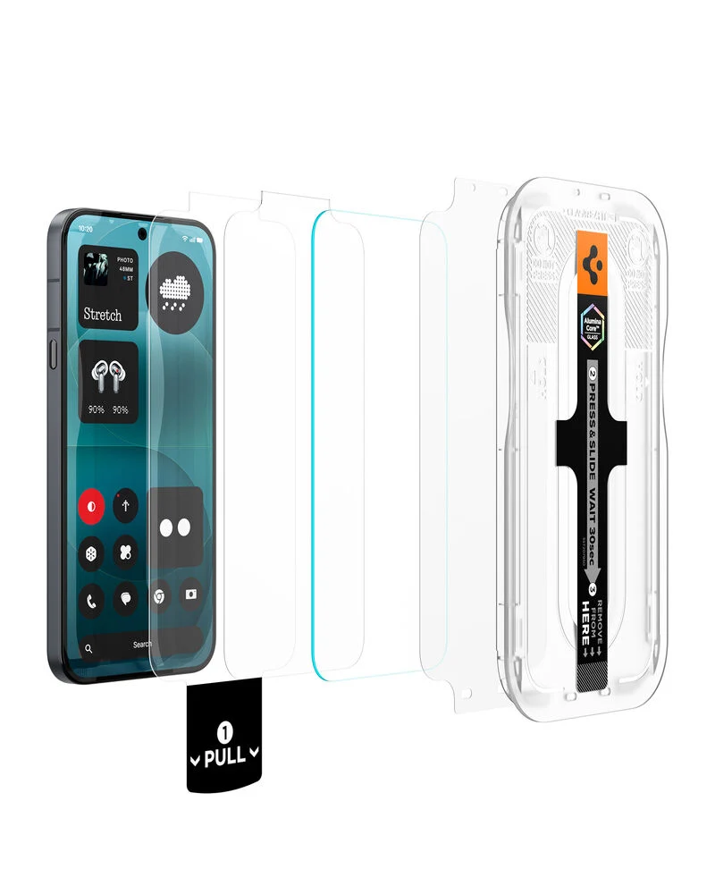 Spigen Nothing Phone (4a) Pro GLAS.tR EZ Fit Pro Screen Protector 2PCS (Clear)