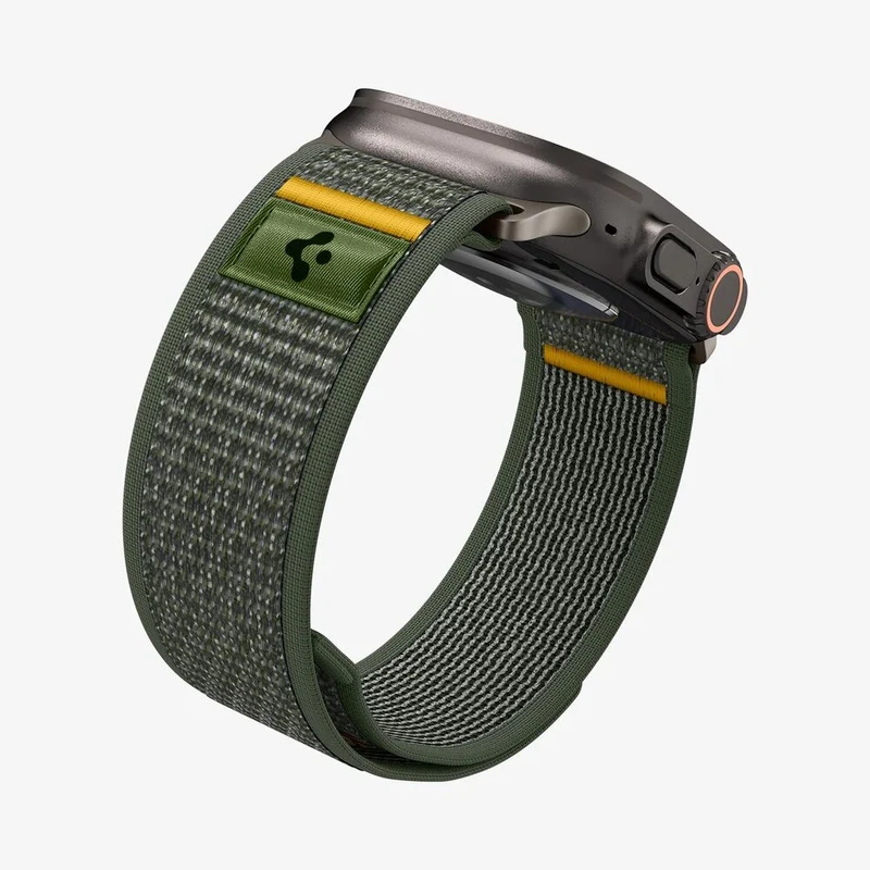 Spigen Apple Watch 49mm 46mm 45mm 44mm 42mm Athlex Air Band (Active Green)