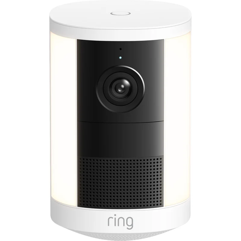Ring Spotlight Cam 2K (2nd Gen) Battery Powered Security Camera (White)