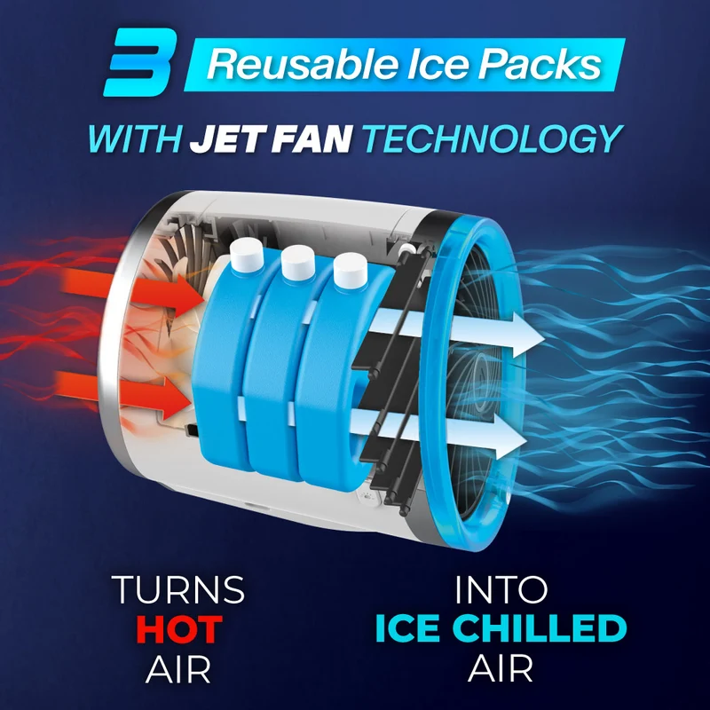 Arctic Air Ice Jet Powerful Ice infused Cooler