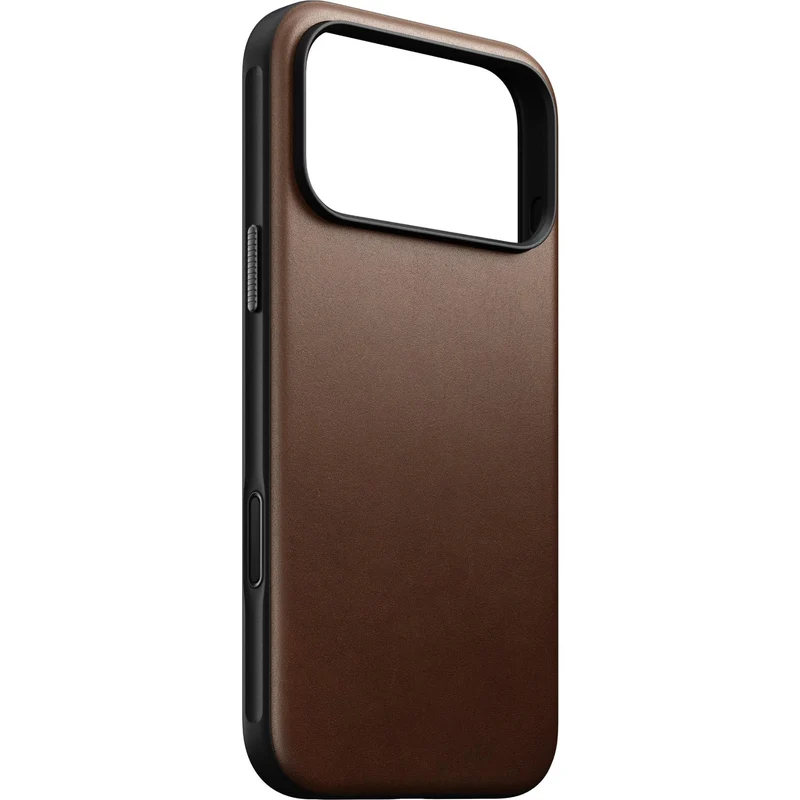 NOMAD Leather Case for iPhone 18 Pro Max (Brown ECCO)