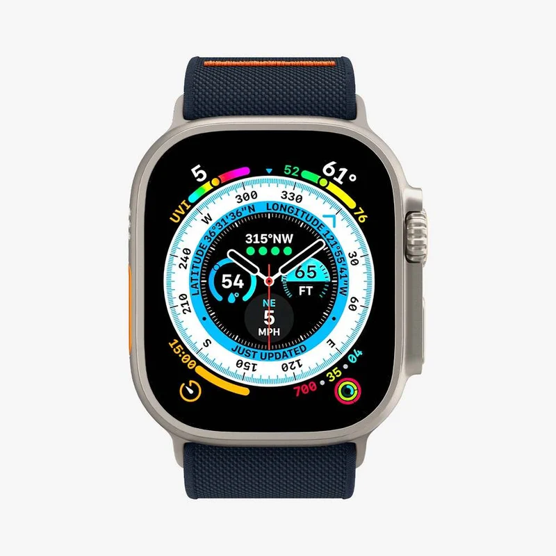 Spigen Apple Watch 49mm 46mm 45mm 44mm 42mm Lite Fit Ultra Band (Navy)
