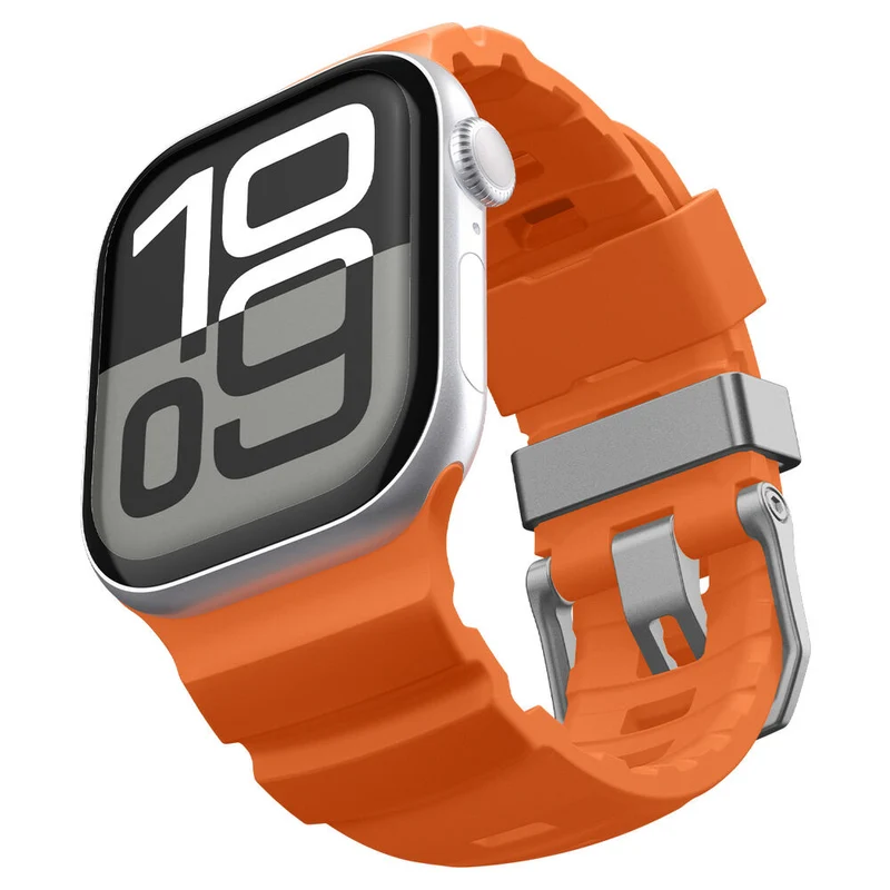 Spigen Apple Watch 49mm 46mm 45mm 44mm 42mm WBS2 Band (Orange)
