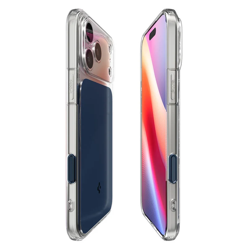SPIGEN Ultra Hybrid T MagSafe Case for iPhone 18 Pro/17 Pro (Blue)