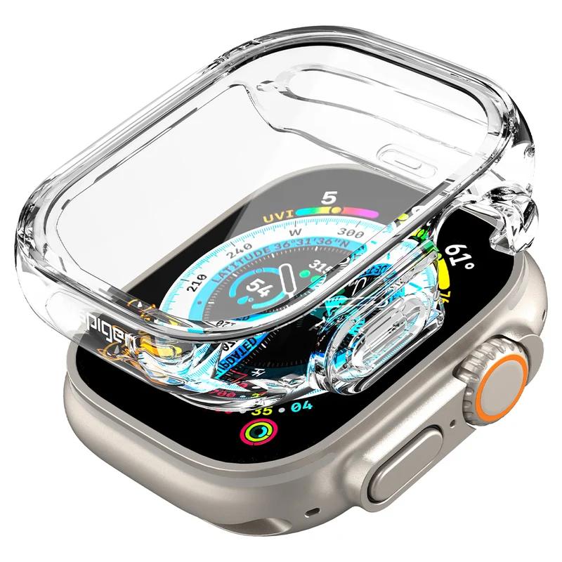 Spigen Apple Watch Ultra 4/3/2/1 49mm Ultra Hybrid Case (Clear)