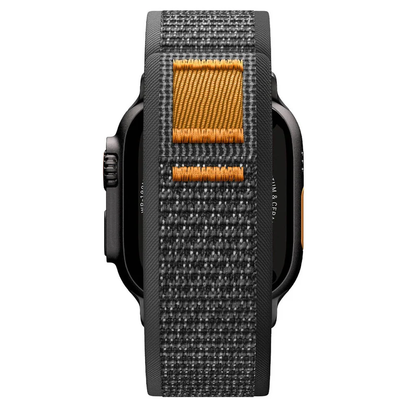 Spigen Apple Watch 49mm 46mm 45mm 44mm 42mm Athlex Air 2 Band (Active Black Orange)