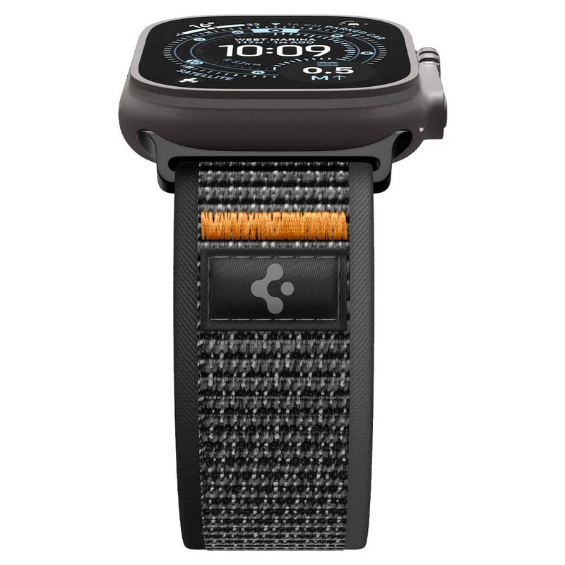 Spigen Apple Watch 49mm 46mm 45mm 44mm 42mm Athlex Air 2 Band (Active Black Orange)