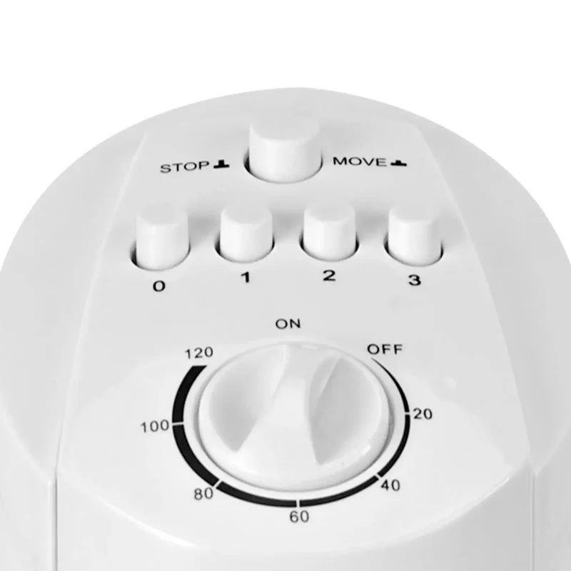 Sheffield 74cm Tower Oscillating Fan w/ 3-Speeds & Timer in White