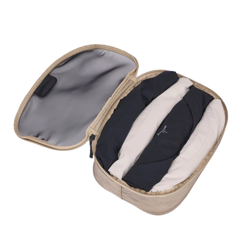 Thule Small Packing Cube Travel Organiser Bag for Carry-On Luggage in Gentle Beige