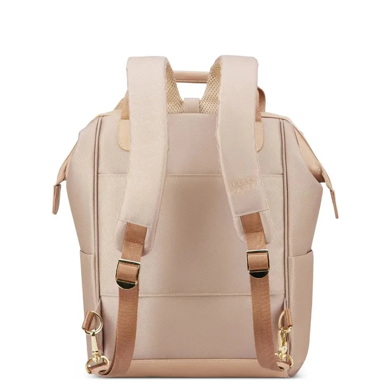 Delsey Chatelet Air 2.0 14" Laptop Tote Backpack - Beige Rose