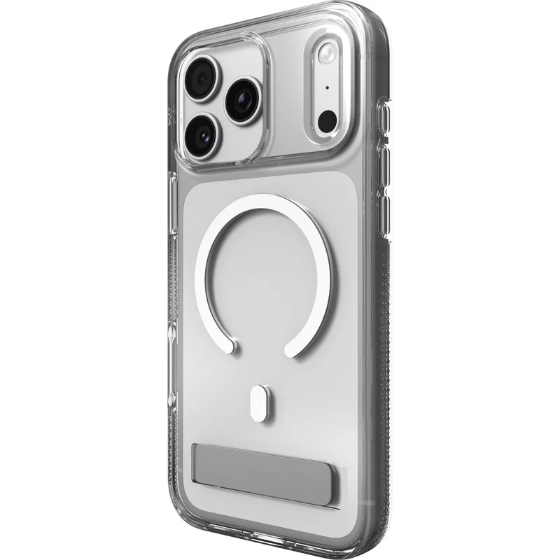 ZAGG Crystal Palace Snap KickStand Case for iPhone 18 Pro Max/17 Pro Max (Clear)