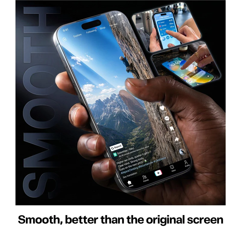 Torras HD Glass Screen Protector for iPhone 18 Pro Max