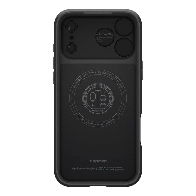 SPIGEN Optik Armor MagSafe Case for iPhone 18 Pro Max/17 Pro Max (Black)
