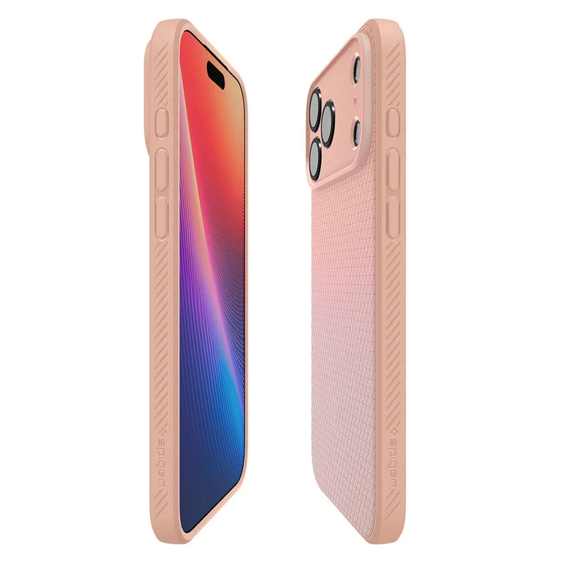 SPIGEN Liquid Air Case for iPhone 18 Pro Max/17 Pro Max (Rose Titanium)