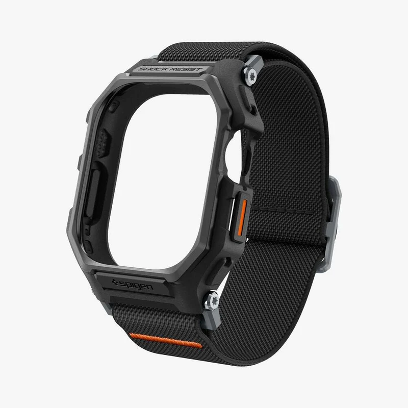 Spigen Apple Watch Ultra 4/3/2/1 49mm Lite Fit Pro Wristband Case (Black)