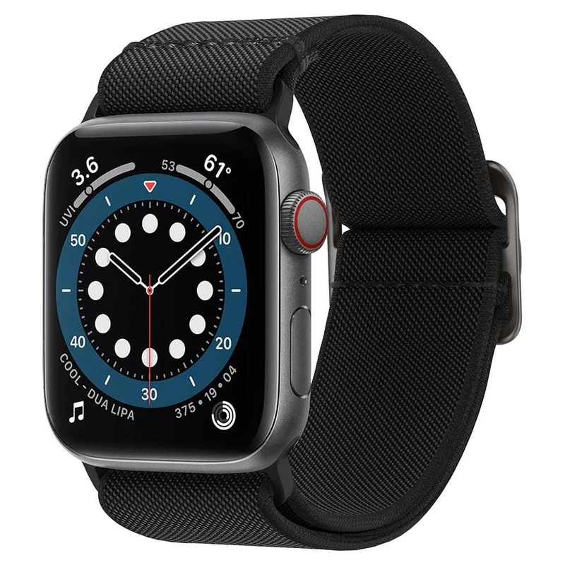 Spigen Apple Watch 49mm 46mm 45mm 44mm 42mm Lite Fit Band (Black)
