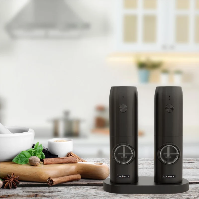 Cucinetta Electric Salt & Pepper Mills