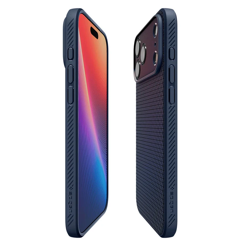 SPIGEN Liquid Air Case for iPhone 18 Pro/17 Pro (Navy Blue)